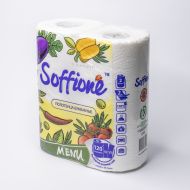 Рушник SOFFIONE Меню 2 рулона