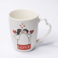 Чашка Love керамическая