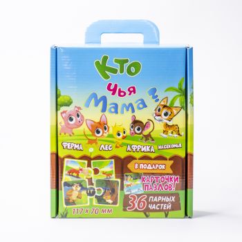 Пазлы "Кто чья Мама" - фото 2