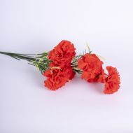 Букет из искусственных цветов (гвоздики)
