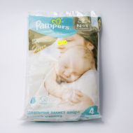 Подгузники детские 4шт+влажные салфетки Pampers
